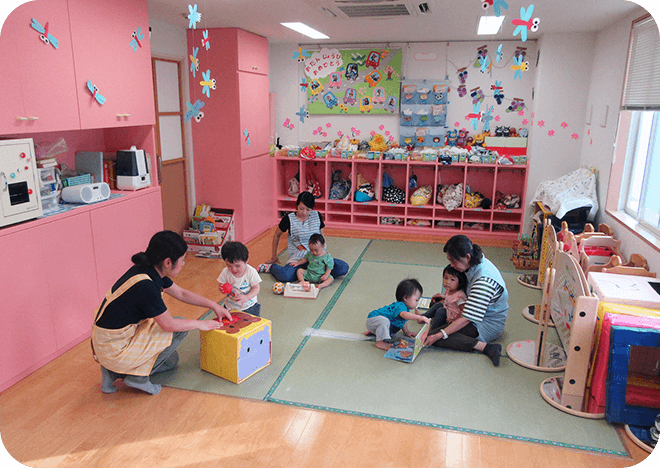 保育室 0歳児（つくし組）